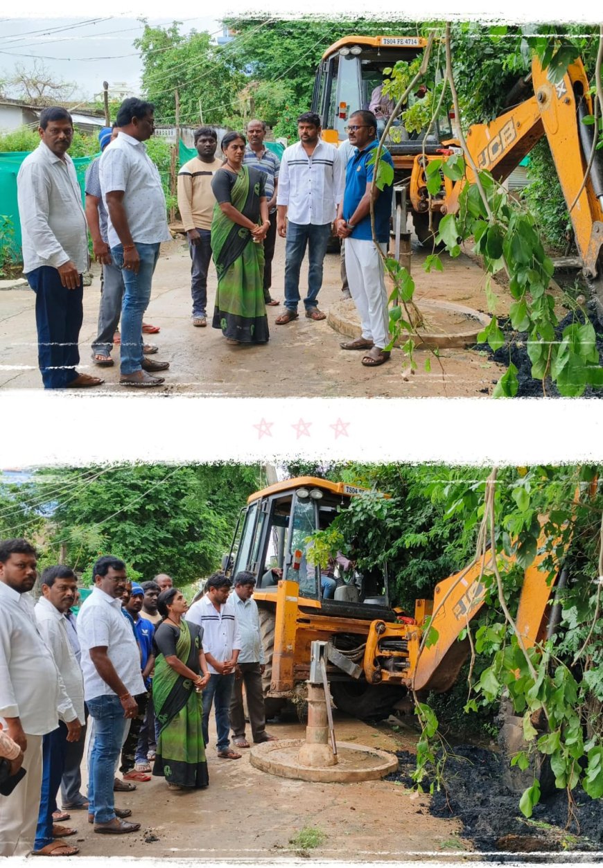 శాంతినగర్ లోని ముమ్మరంగా పారిశుద్ధ్య పనులు