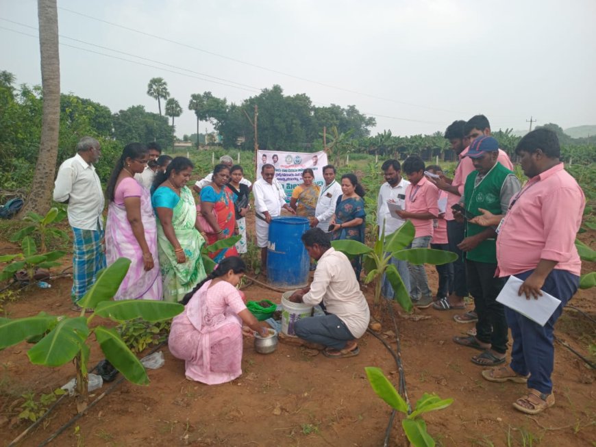 ప్రకృతి వ్యవసాయం ద్వారా భూమాత క్షేమం రైతుకి ఆదాయం