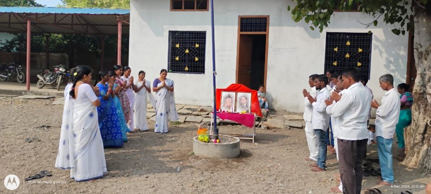 ఖమన లో డా.బి.ఆర్.అంబేద్కర్  68 వర్ధంతి వేడుకలు