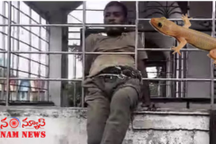 అలా వెళ్లాడు.. ఇలా ఇరుక్కుపోయాడు..! బయటపడేందుకు నానా తంటాలు.. అసలేం జరిగిందంటే? (వీడియో చుడండి)