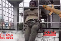 అలా వెళ్లాడు.. ఇలా ఇరుక్కుపోయాడు..! బయటపడేందుకు నానా తంటాలు.. అసలేం జరిగిందంటే? (వీడియో చుడండి)